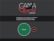 Tablet Screenshot of camaquente.com.br